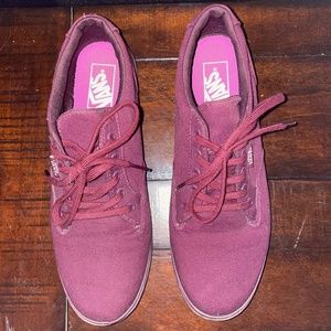 Maroon Vans